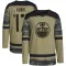 Camo Youth Jari Kurri Authentic Edmonton Oilers Military Appreciation Practice Jersey